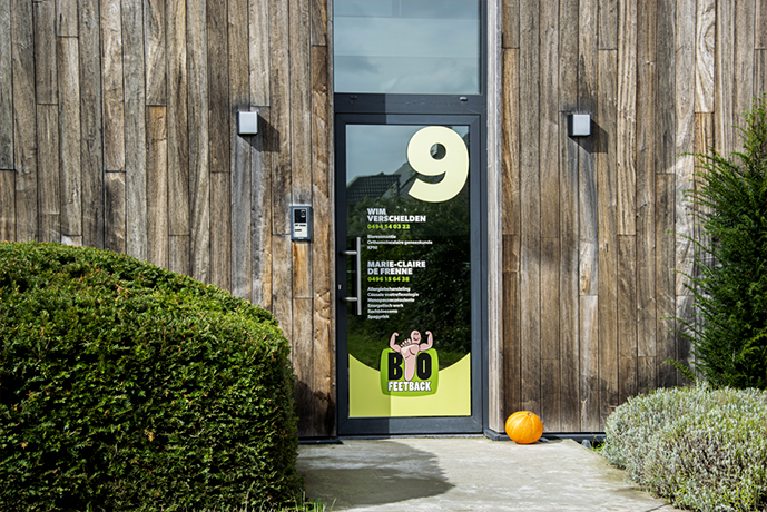 raam belettering sticker deur