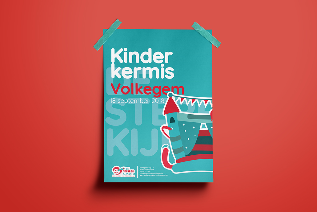 tijdloze affiche vector school