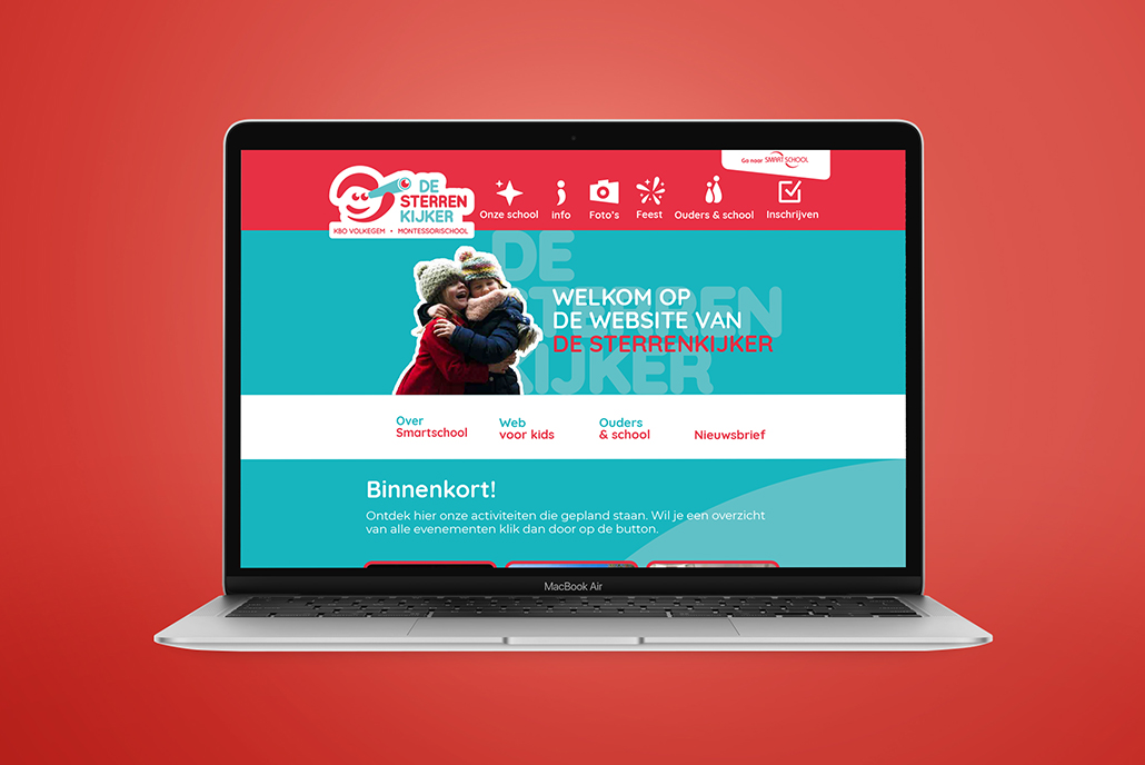 ontwerp website wix de sterrenkijker